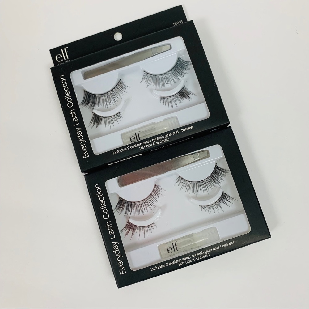 Elf Studio Everyday Lash Collection Lot of 2 Black